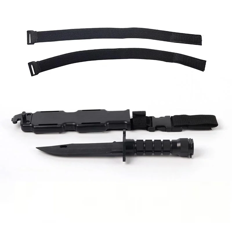 Entrenamiento 1:1 táctico Airsoft cuchillo de goma artes marciales CS Cosplay Halloween cuchillos blandos daga modelo regalo CS Cosplay - imagen 3