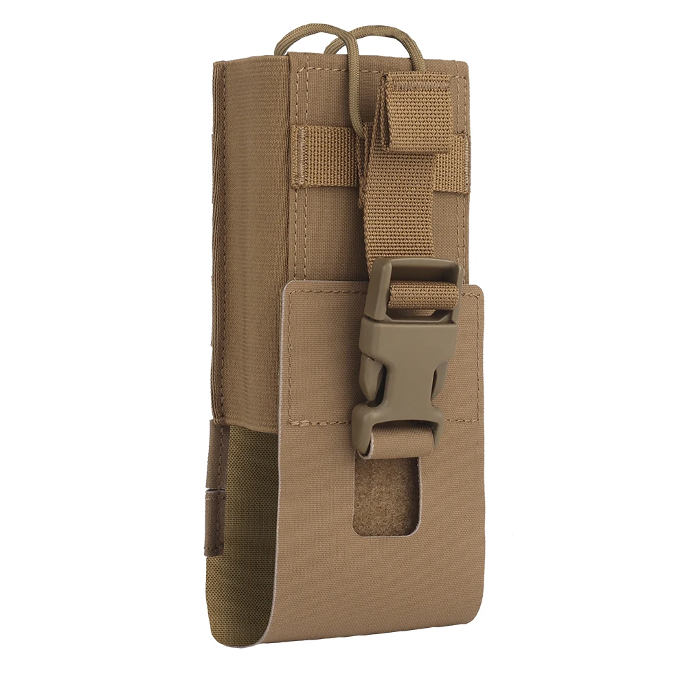 Bolsa de radio universal liviana con práctica hebilla Molle Mount Radio Pouch para portador de placa - imagen 2