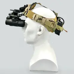 Airsoft táctico montado en la cabeza, instrumento de visión nocturna, sombrero suave con base de instalación de visión nocturna