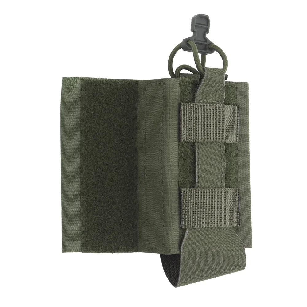 Bolsillo lateral M4 estilo R, intercambiador izquierdo y derecho, dispositivo externo, fácil de usar, bolsa Molle de montaje con pegatina mágica - imagen 5