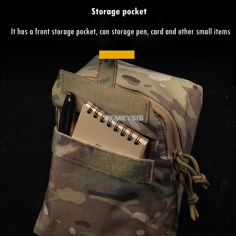 Bolsa táctica multifunción para senderismo al aire libre, riñonera deportiva para escalar, accesorios Molle de uso General, paquete de herramientas EDC - imagen 4