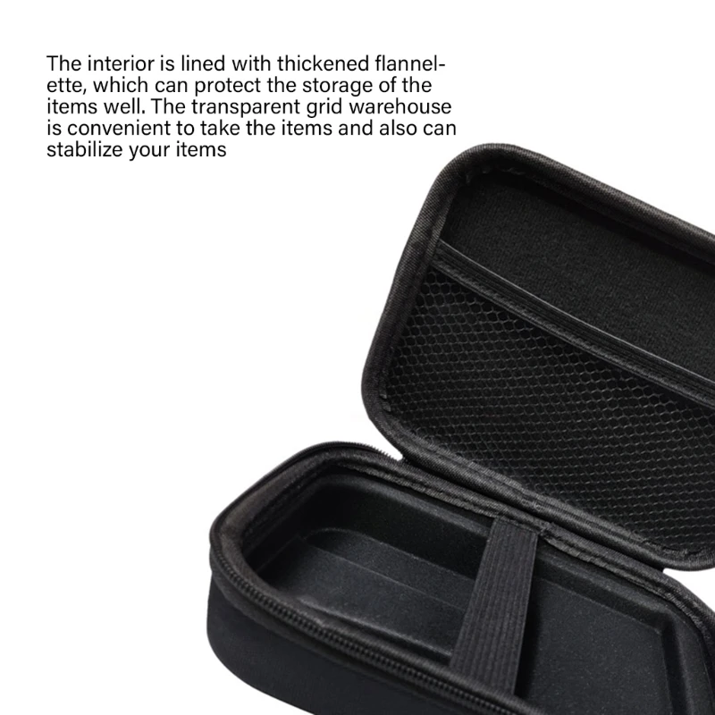 Accesorio consola portátil, estuche almacenamiento combinado, bolsa transporte dura, cubierta a prueba golpes con - imagen 3