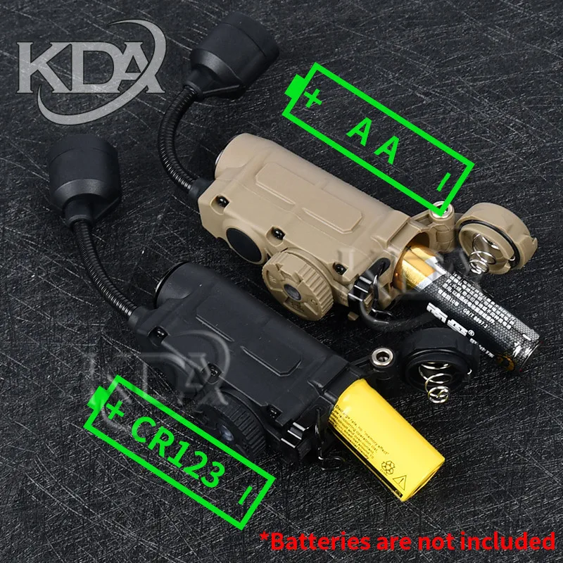 Lámpara de cabeza Sidewinder para casco táctico, luz estroboscópica roja, verde, azul, blanca, IR, LED estroboscópica IFF, lámpara de Camping para caza al aire libre - imagen 5