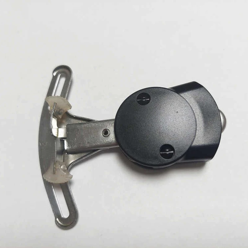 Accesorio de Base de hebilla fija para máscara de oxígeno, casco de vuelo de motocicleta de piloto de aviación, hebilla de bloqueo de máscara con ranura tipo Pin - imagen 4