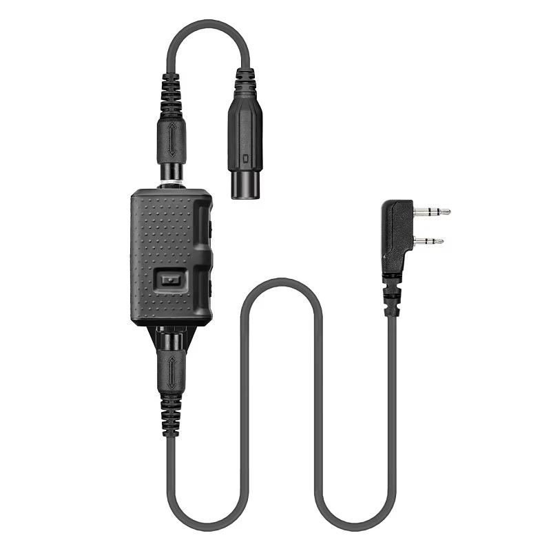 Intercomunicador K-Port con auriculares universales y PTT - imagen 3
