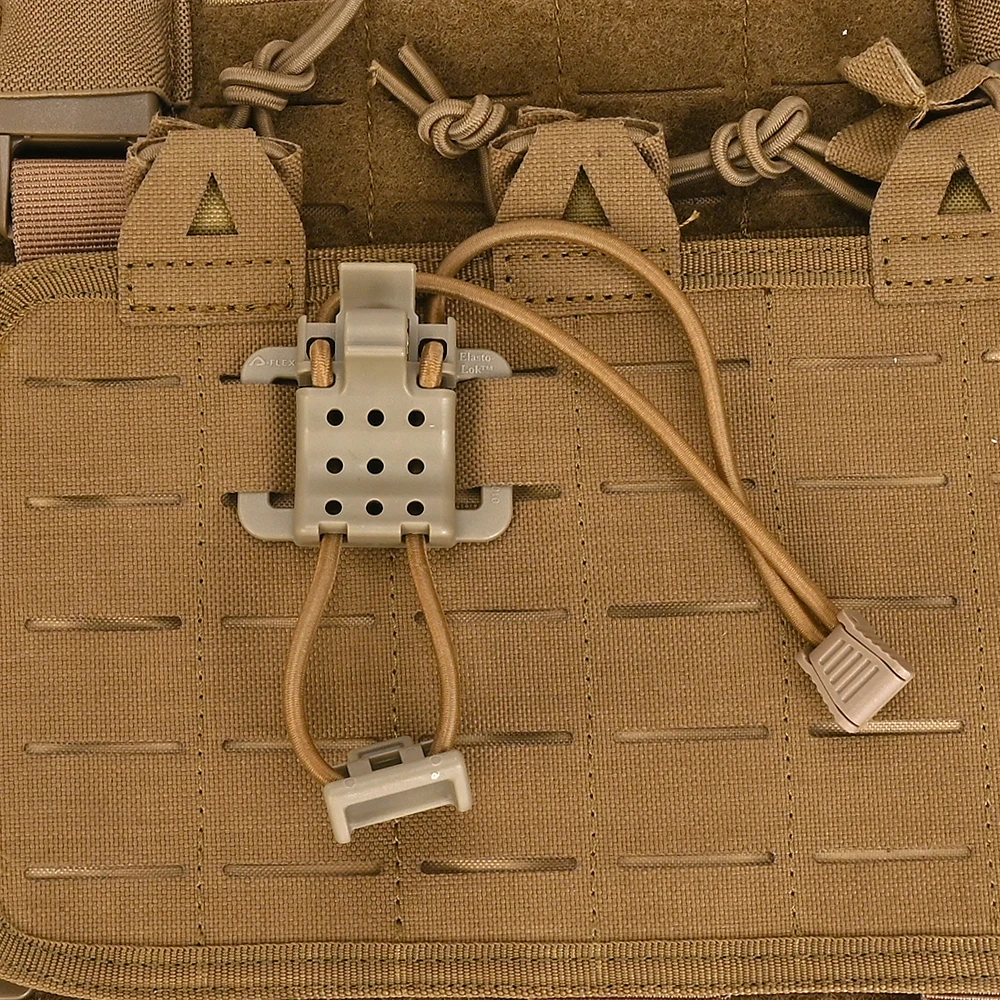 Clip de encuadernación táctica MOLLE, organizador de engranajes, sujetador multifunción, hebilla colgante, herramientas, soporte, chaleco de caza, accesorios de mochila - imagen 5