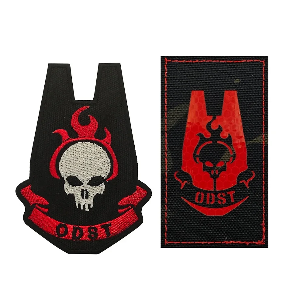 Parches tácticos Death from Above Starship Troopers Morale, insignia militar de infantería móvil, pegatinas para mochila con gancho y bucle Airsoft - imagen 2