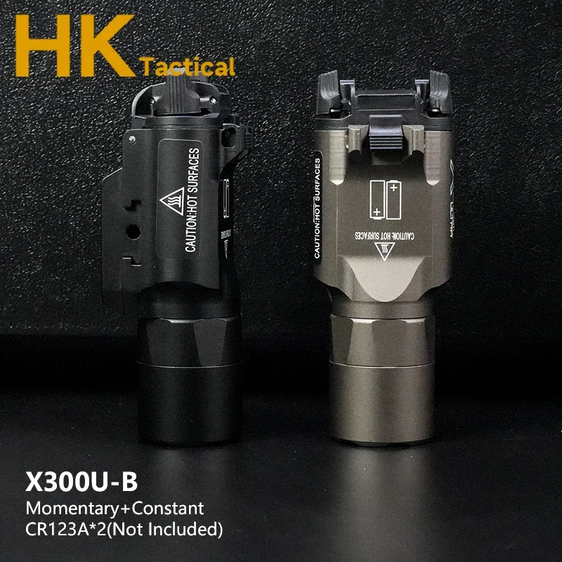 Linterna táctica de Metal SF X300U-B X300UB X300U, luz estroboscópica LED blanca para armas de caza, luz colgante X300 Scout, compatible con riel de 20mm - imagen 3