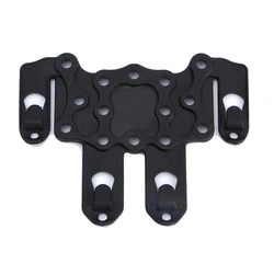 Soporte MOLLE con clip para Glock 17 en rail Picatinny Airsoft