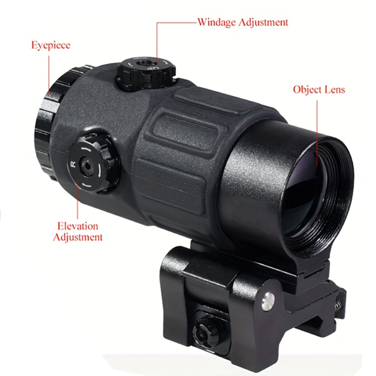Mira colimadora táctica abatible Etech para rifle - imagen 2