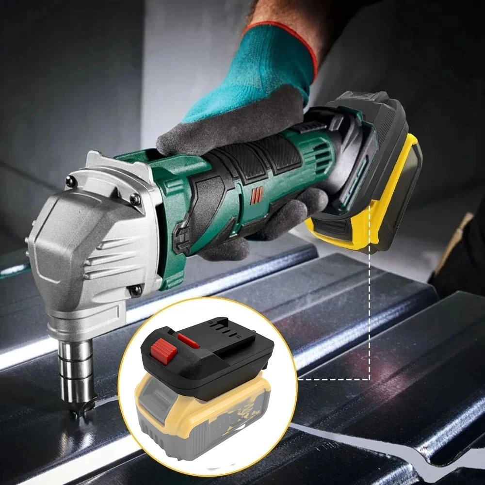 Nuevo convertidor de adaptador de batería para batería de litio DeWalt de 18V-20V a herramientas eléctricas Lidl Parkside X20V (solo adaptador) - imagen 5