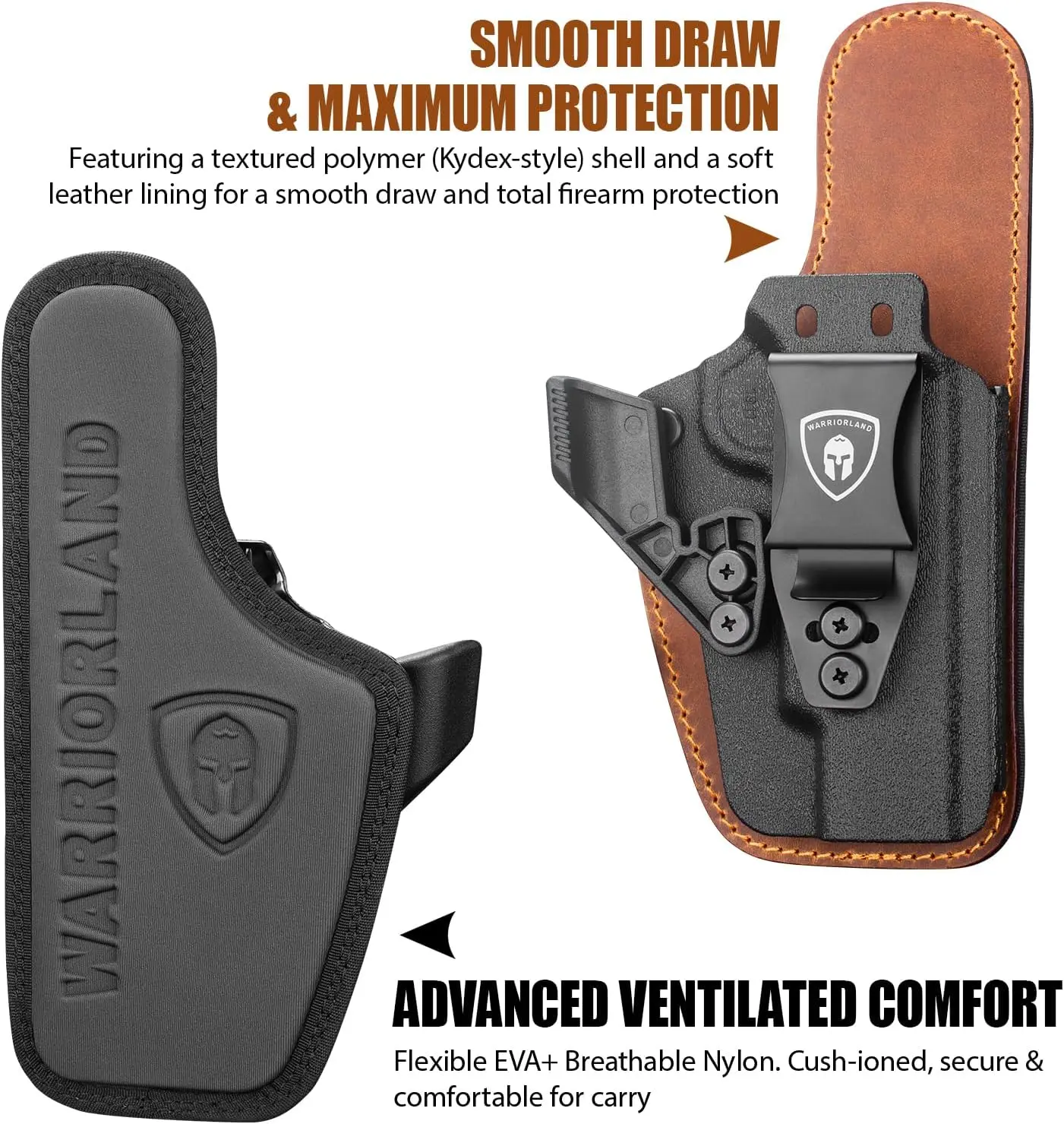Solo para funda de 1911, 5", funda IWB Hydrid: Colt/Kimber/Tisas/S y W/Ruger/Sig/RIA, etc., retención |   Último comodidad |   Mano derecha - imagen 4
