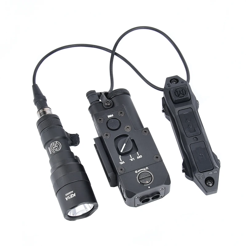 WADSN Metal CQBL láser M300C M600U linterna táctica rojo verde azul blanco luz Led 20mm Picatinny Rail accesorio de arma - imagen 2