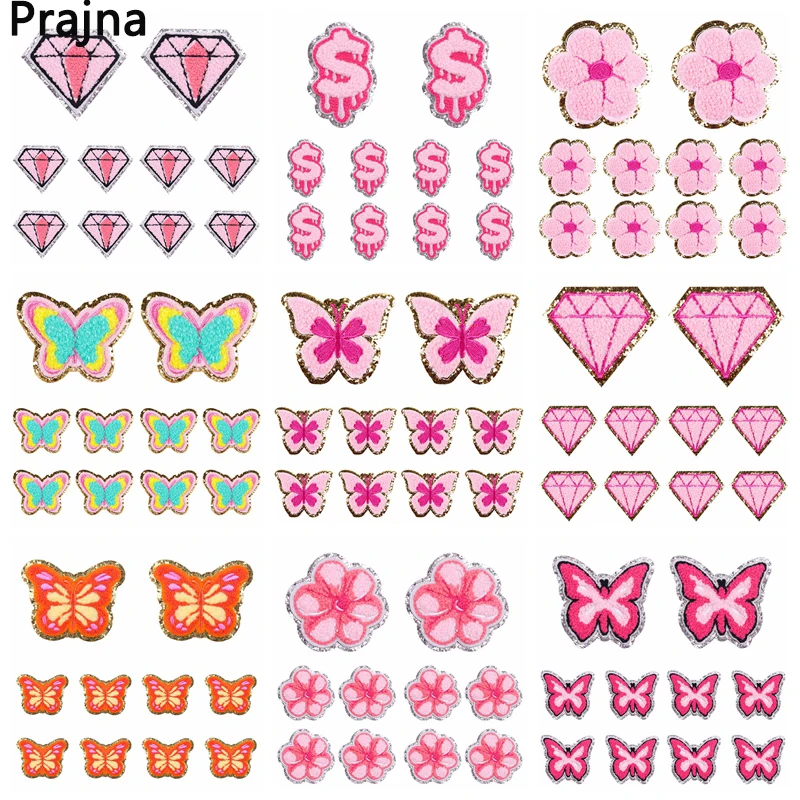Parches chenilla mariposa – Termoadhesivos para ropa y gorras