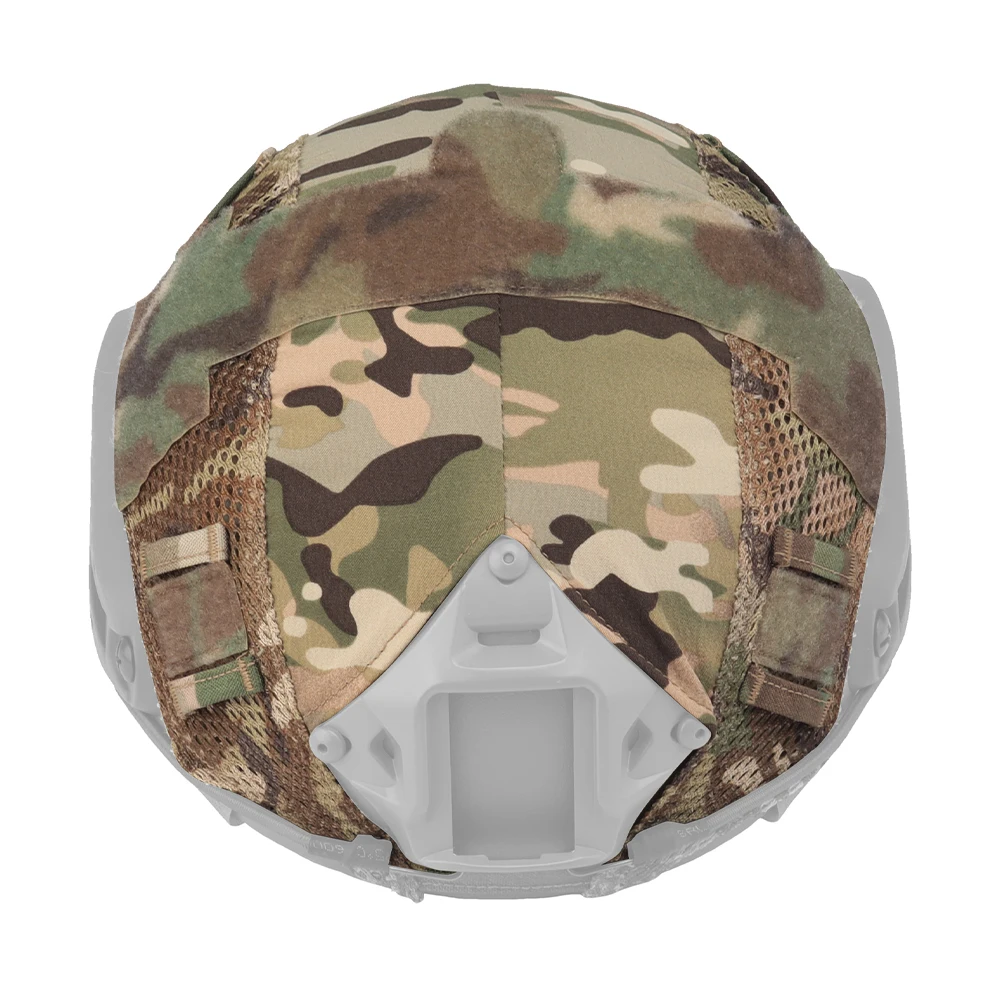 Cubierta de casco táctico rápido, malla de red con gancho y bucle, accesorio de tela elástica, Airsoft, Paintball, rápido SF, casco balístico de corte alto - imagen 2