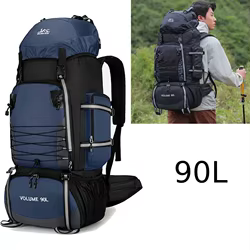 Mochila táctica MOLLE para senderismo, escalada y reflejante unisex