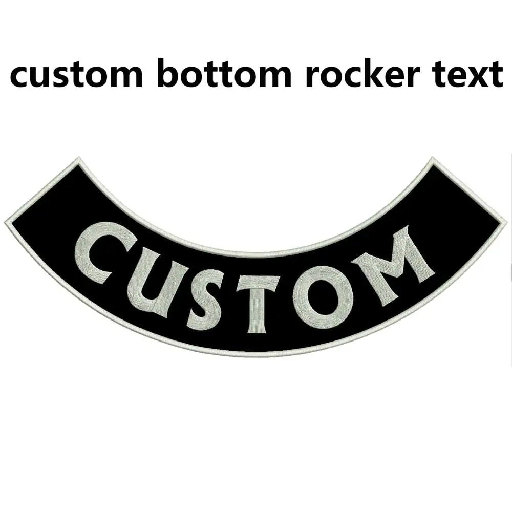 custom bottom text