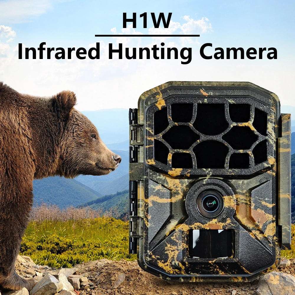 Panel Solar con batería de 7800Mah, juego de monitoreo de vida silvestre, cámara de caza IP66, 60MP, 8K, trampa para fotos, cámara de rastreo de caza salvaje