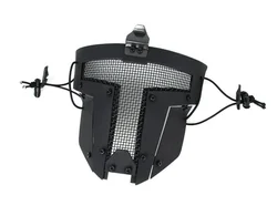 Protector facial táctico Airsoft transpirable ligero para casco