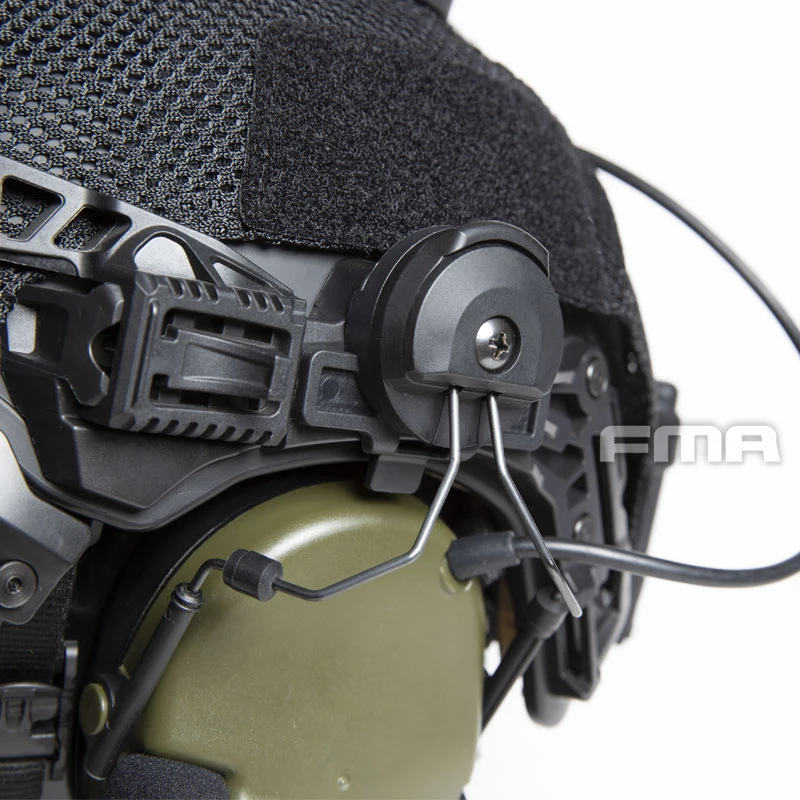 FMA-Casco táctico Wendy EX 3,0 TW Team Comtac, auriculares, soporte de hebilla, adaptador de riel Airsoft, accesorios para casco de caza TB1436A - imagen 5
