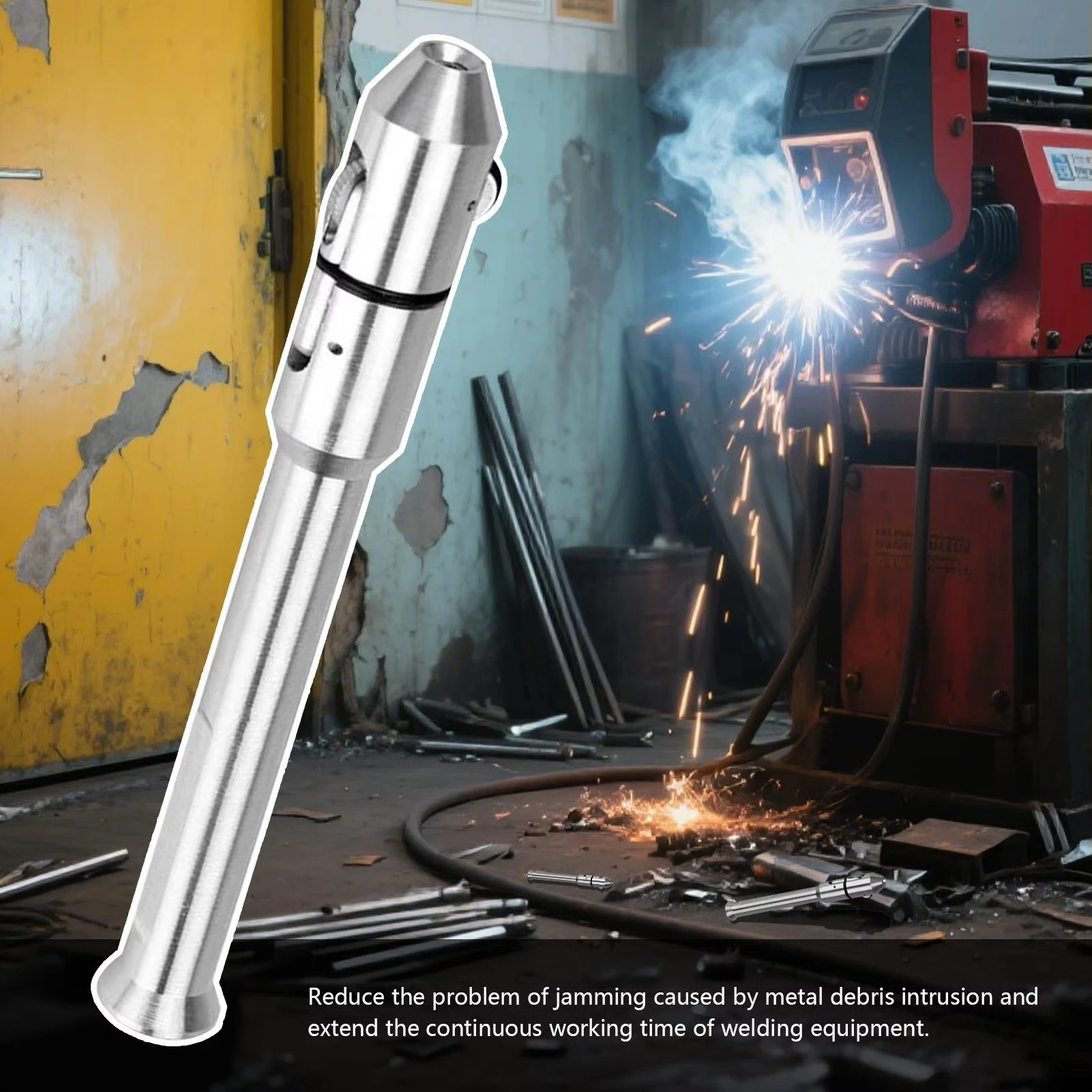 Pluma de alimentación de alambre de aleación de aluminio portátil para soldadura de precisión, pluma de relleno portátil para mejorar la soldadura láser y Tig - imagen 4