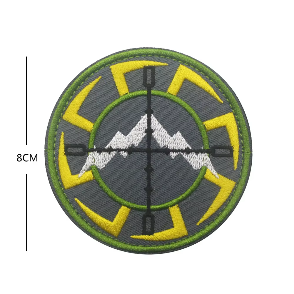 Brazalete táctico Equipo Alfa A – Parche identificativo con gancho - imagen 2