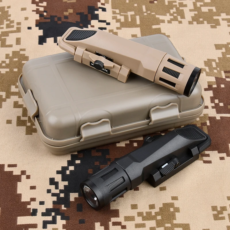 WML-G2 táctica WML larga caza linterna Nylon explorador de luz APL arma LED estroboscópica, lámpara momentánea de 20mm riel Airsoft - imagen 2