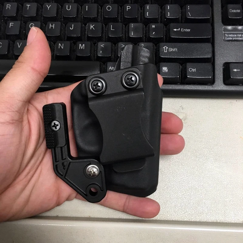 Kydex-funda de pistola táctica, Clip de garra para cinturón K, accesorios de Clip de cintura, funda trasera de cuchillo, funda de transporte - imagen 5