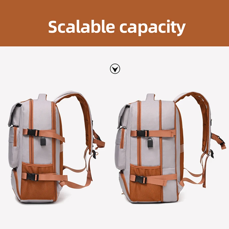 Mochila para senderismo, Camping, escalada, exterior, gimnasio, Fitness, entrenamiento deportivo, bolsas de Yoga, viaje de negocios, bolsa de almacenamiento para ordenador portátil universitario - imagen 5