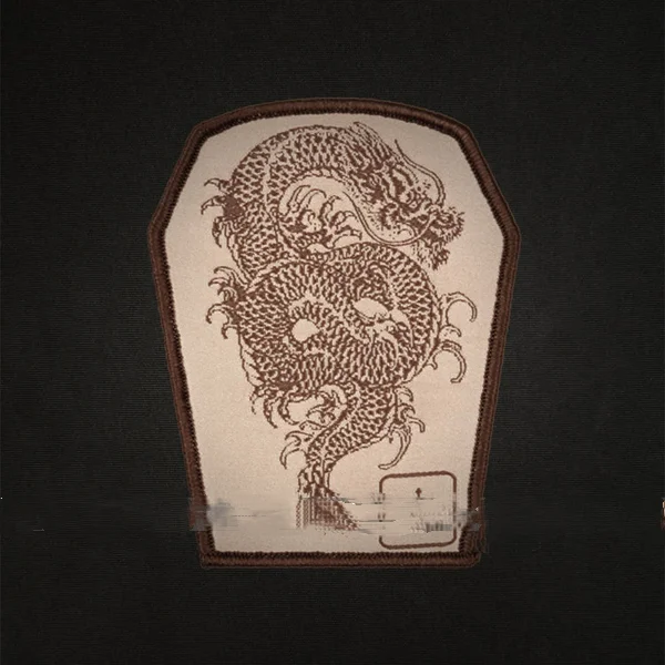 OYO parche Loong estilo Tad para exteriores, banda de brazo, sello bordado, mágico - imagen 3