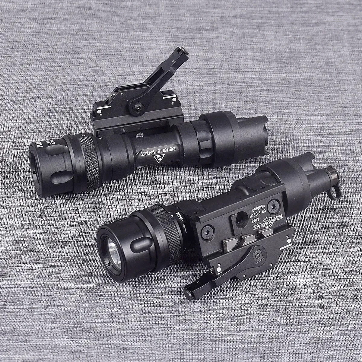 Surefir táctico M951 M952 IR LED potente linterna estroboscópica de Metal cubierta de luz de explorador montaje QD lámpara de armas de caza riel de 20mm - imagen 2