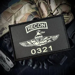 Parche táctico velcro reconocimiento marino - Insignia militar moral