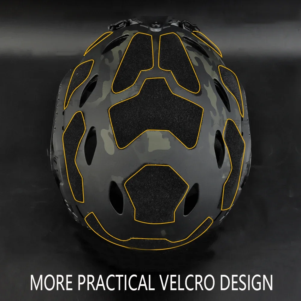 Casco táctico ligero y rápido SF Suprt casco protector de corte alto Paintball Wargame casco Airsoft - imagen 5