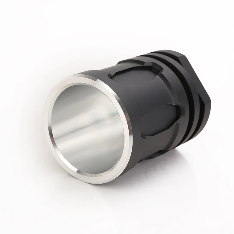 Emersongear-taza táctica para exteriores, taza de agua de 120ml, caza, batalla, Camping, viaje, botella de pesca, aluminio negro EM7893 - imagen 3