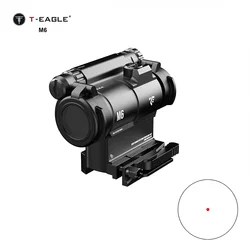 Mira holográfica T-Eagle M6 compacta punto rojo y montaje rápido
