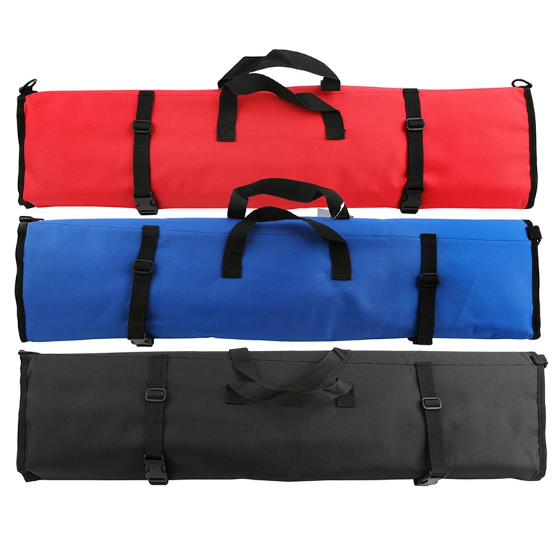 Bolsa de arco recurvo de lona, bolsa de almacenamiento de accesorios de caza, Plegable, portátil, con asa de hombro - imagen 3