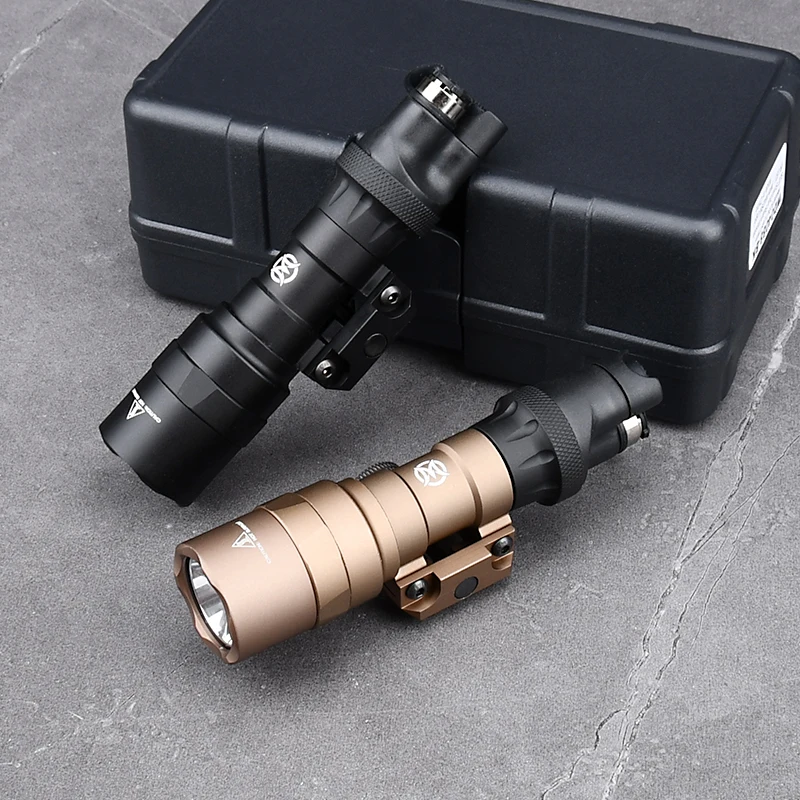 Wadsn táctico M300 M300C IR Led MINI arma Airsoft caza Scout luz, instrumento de visión nocturna, interruptor trasero de doble función - imagen 3