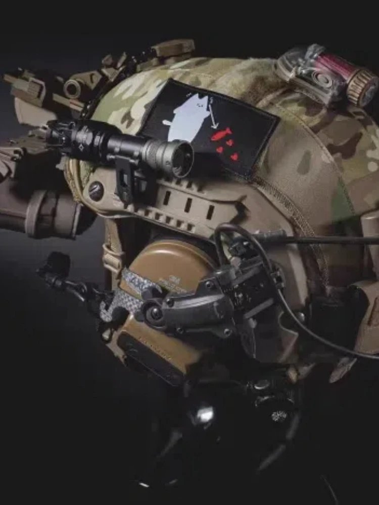 Parche de gatito para exteriores, brazalete, chaleco táctico, insignia - imagen 2