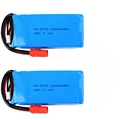 2Pcs batteries