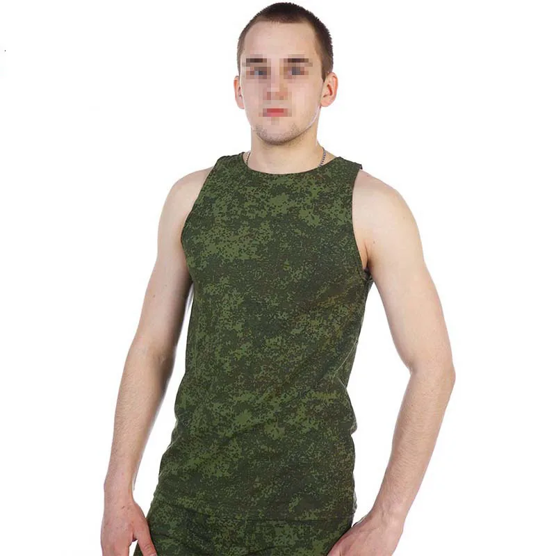 Chaleco de camuflaje ruso EMR para hombre, ropa interior de algodón, varios tamaños, Verde - imagen 3