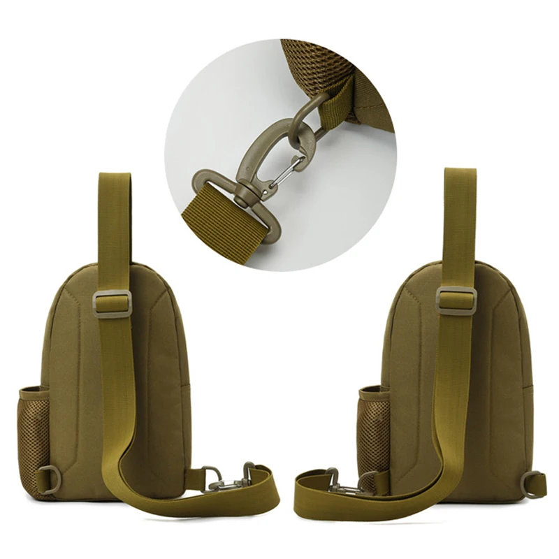 XA21WA-bolsa táctica de ciclismo para hombre, bolso de pecho militar para deportes al aire libre, ocio, escalada, equitación, Camping, viaje, pesca - imagen 5