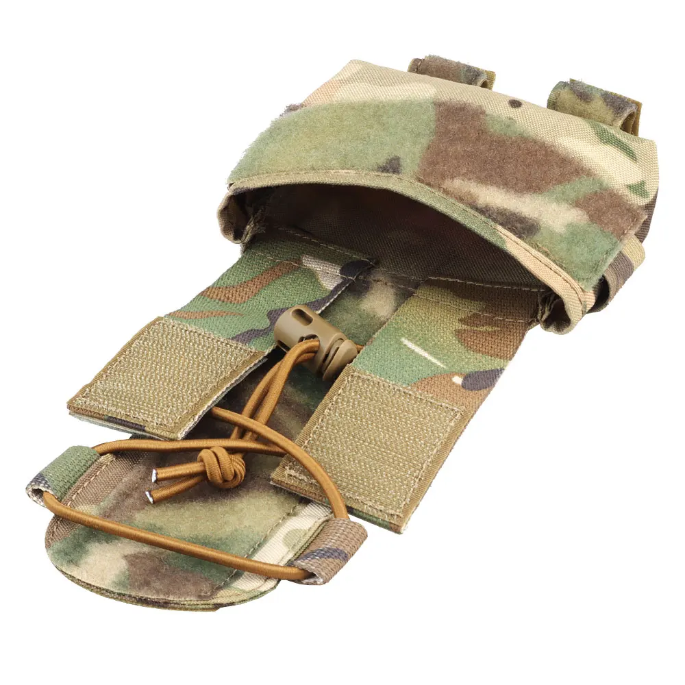 Bolsa de batería para casco táctico, paquete de batería MK2, M-LOK, bolsa de contrapeso para casco rápido, accesorios militares de caza Airsoft - imagen 3