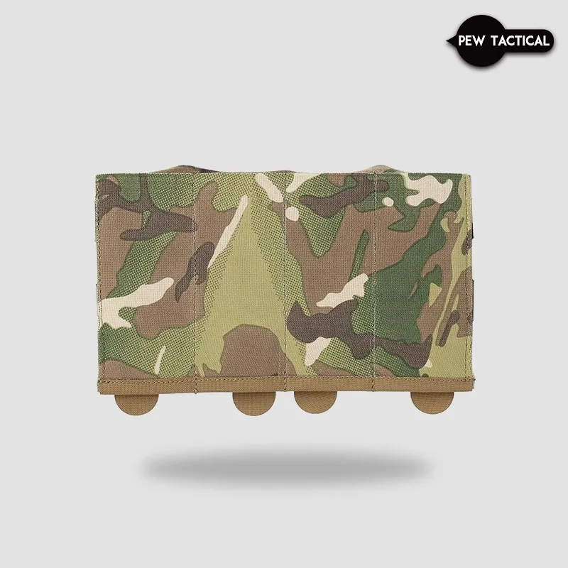 PEW TACTICAL LÁSER CUT SMG TRIPLE MAG POUCH MP5 MP7ARP9 MOLLE airsoft JPC SPC AVS VEST - imagen 3