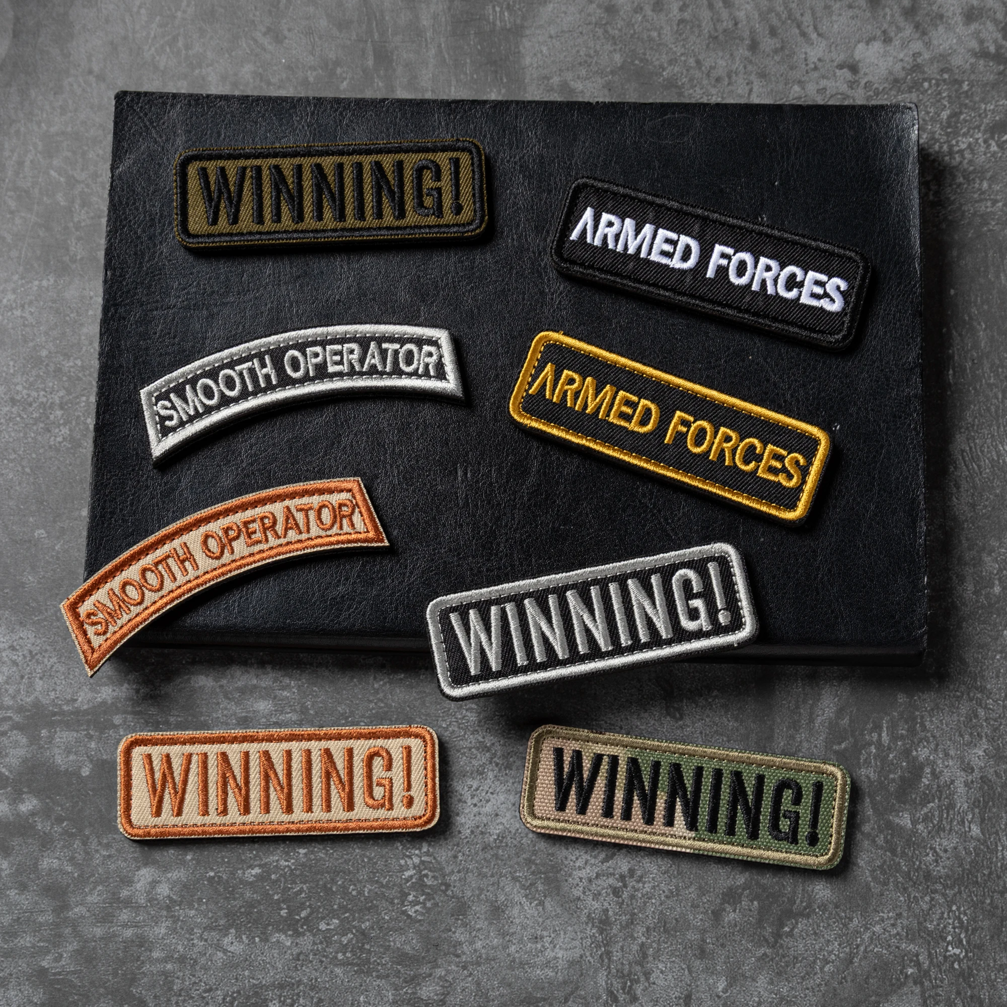 Insignia reflectante cortada con láser, parche para brazo de chaqueta de combate de aves militares, etiqueta de abridor de lubina, hacha de batalla de hojas con parche para mochila - imagen 3