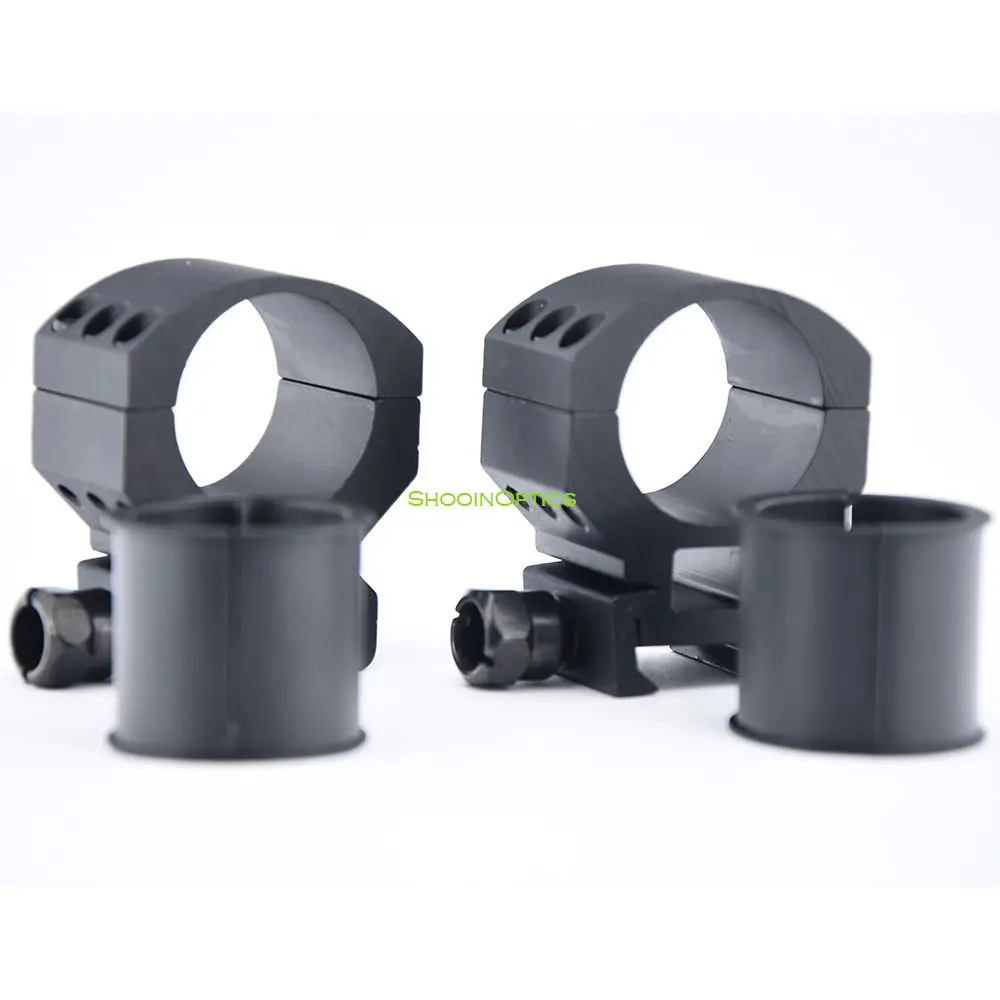 Shooin Optics 1" 25.4/30mm Diameter Medium High Profile Picatinny Scope Rings For Rifle 20mm Rail - imagen 5