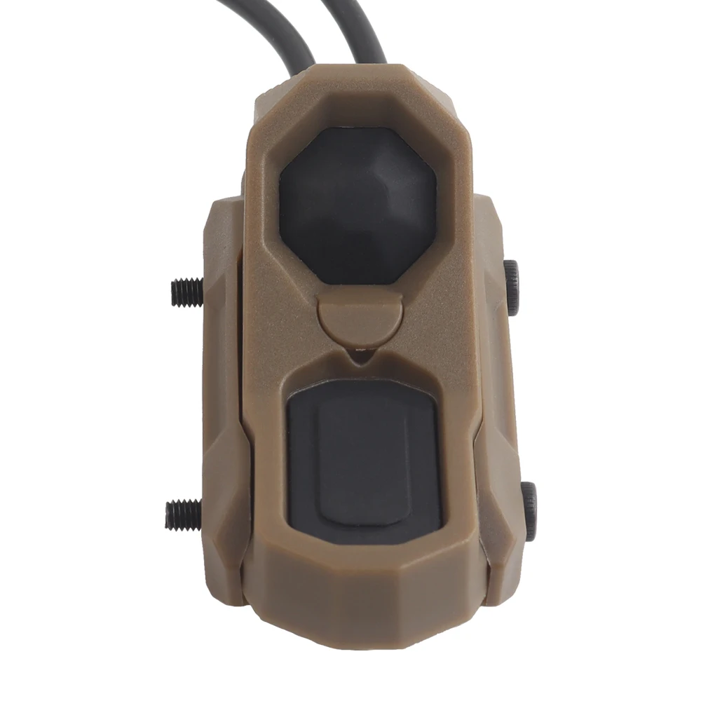 Interruptor de doble cable AXON Pro adaptado al riel Picatinny Instalar fijación M-lock con tres tipos de enchufes - imagen 3