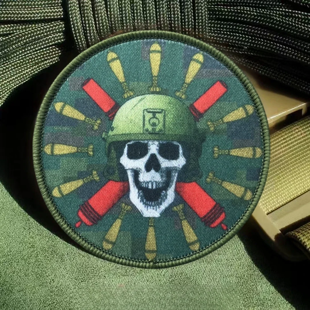 Parche del ejército Chevron "RAV", insignia de moral de soldado táctico, parches impresos con gancho para ropa, equipo militar, pegatina para casco - imagen 5