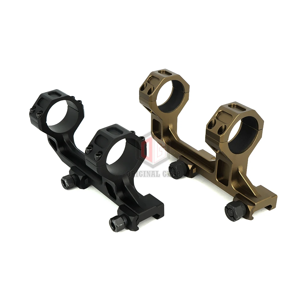 Soporte para mira telescópica GE, tubo de 30MM, 1,54/1,93 pulgadas de altura, 0MOA, AR-15/M4 con marcado Original, compatible con riel Picatinny de 20mm - imagen 2