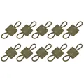 10 PCS Army Green