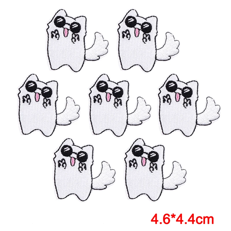 10 unids/lote cultura subterránea bordado hierro en parche Hip Hop Punk tema oscuro para chaqueta chaleco Rebel accesorio de moda parche para coser - imagen 5